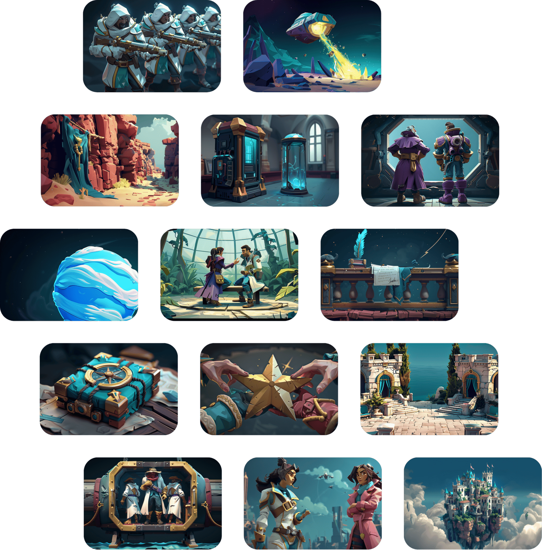 Епска вселенска сага Аривега - Хоризонт